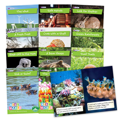 Junior Learning Real World Phase 4 Non-Fiction Hi-Lo Decodables 6 Book Set