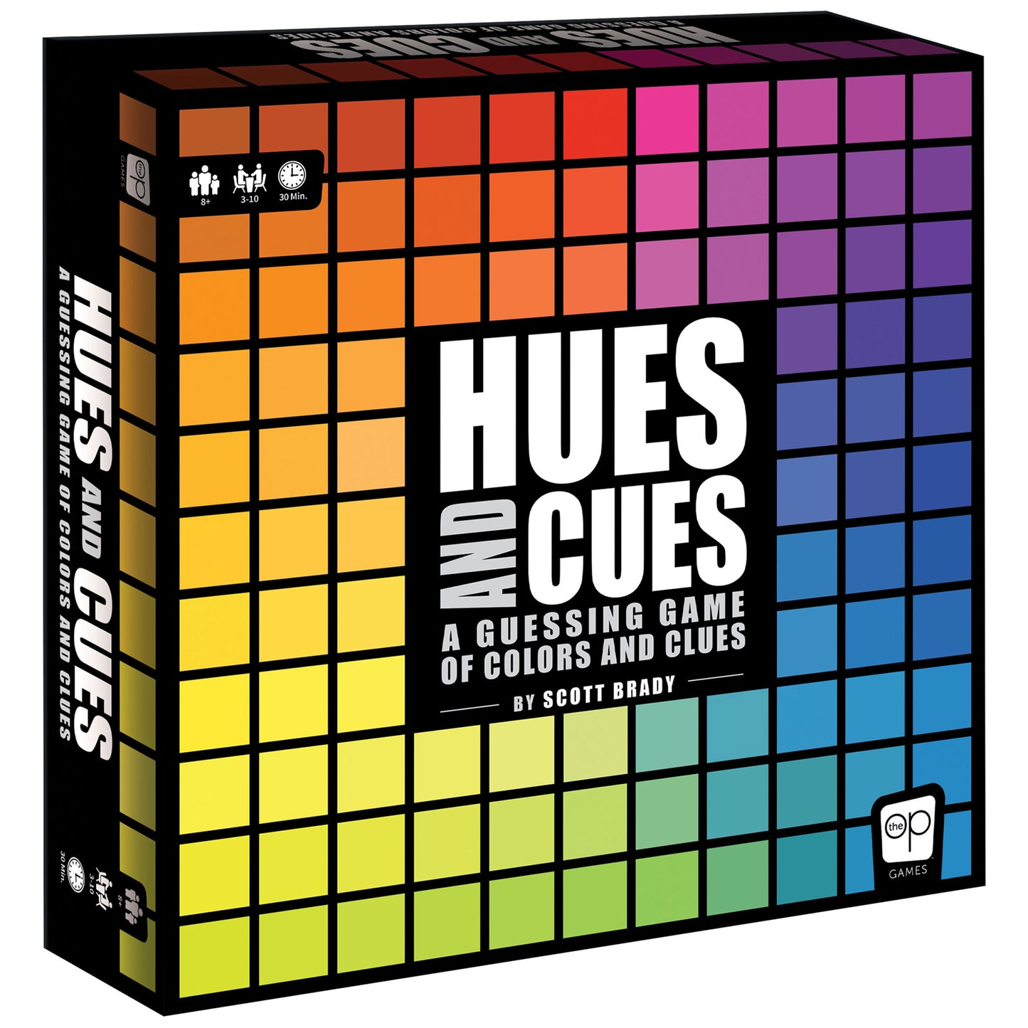 USAopoly Hues & Cues Color Guessing Party Game, 3-10 Players