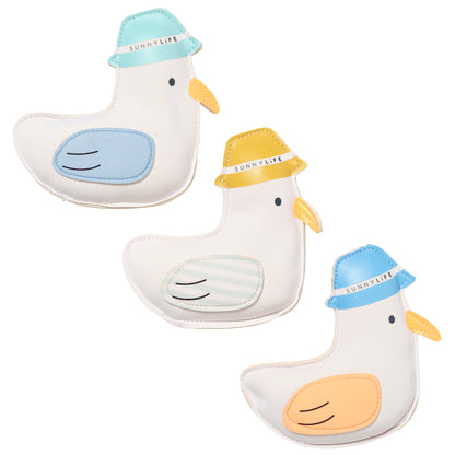 Sunnylife Dive Buddies - Sid The Seagull 3pk, Pool Toys with Colorful Hats