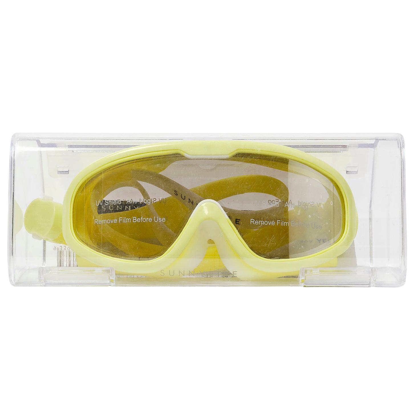Sunnylife Kids Neon Yellow Shark Swim Mask - Salty The Shark Series - Age 3+
