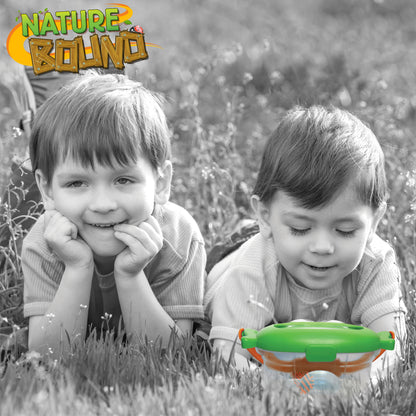 Nature Bound Critter Box Frog Lid Insect Catcher with Magnified Windows for Kids 3+