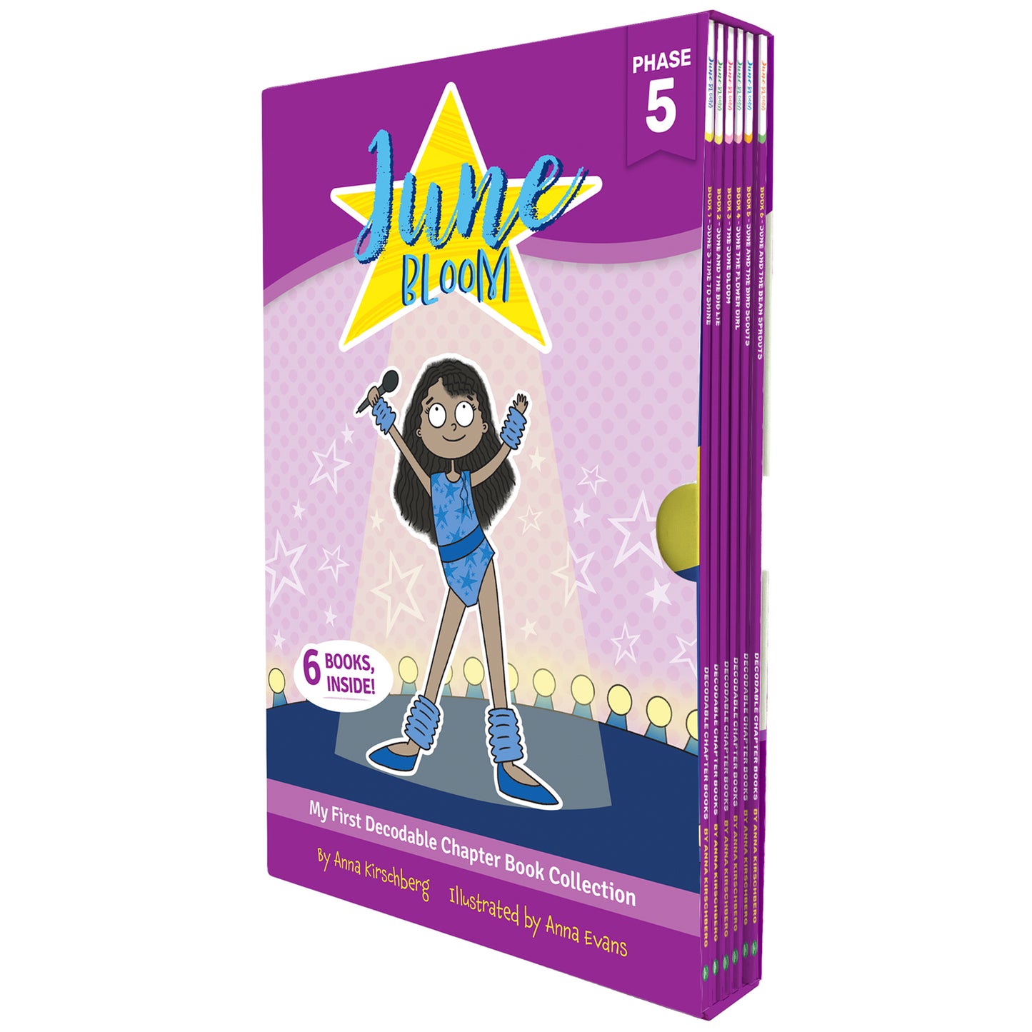 Junior Learning June Bloom 6-Book Decodable Set - Phase 5