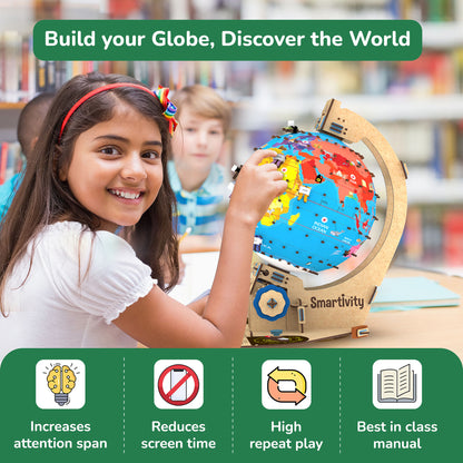 Smartivity Globe Trotters - Interactive AR Globe Kit