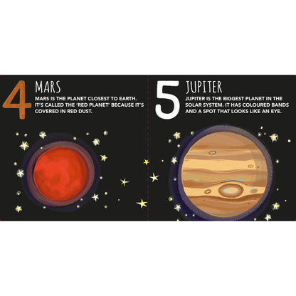 Galactic Explorers Edu-Blocks: Space, 10-Piece Stackable Learning Set