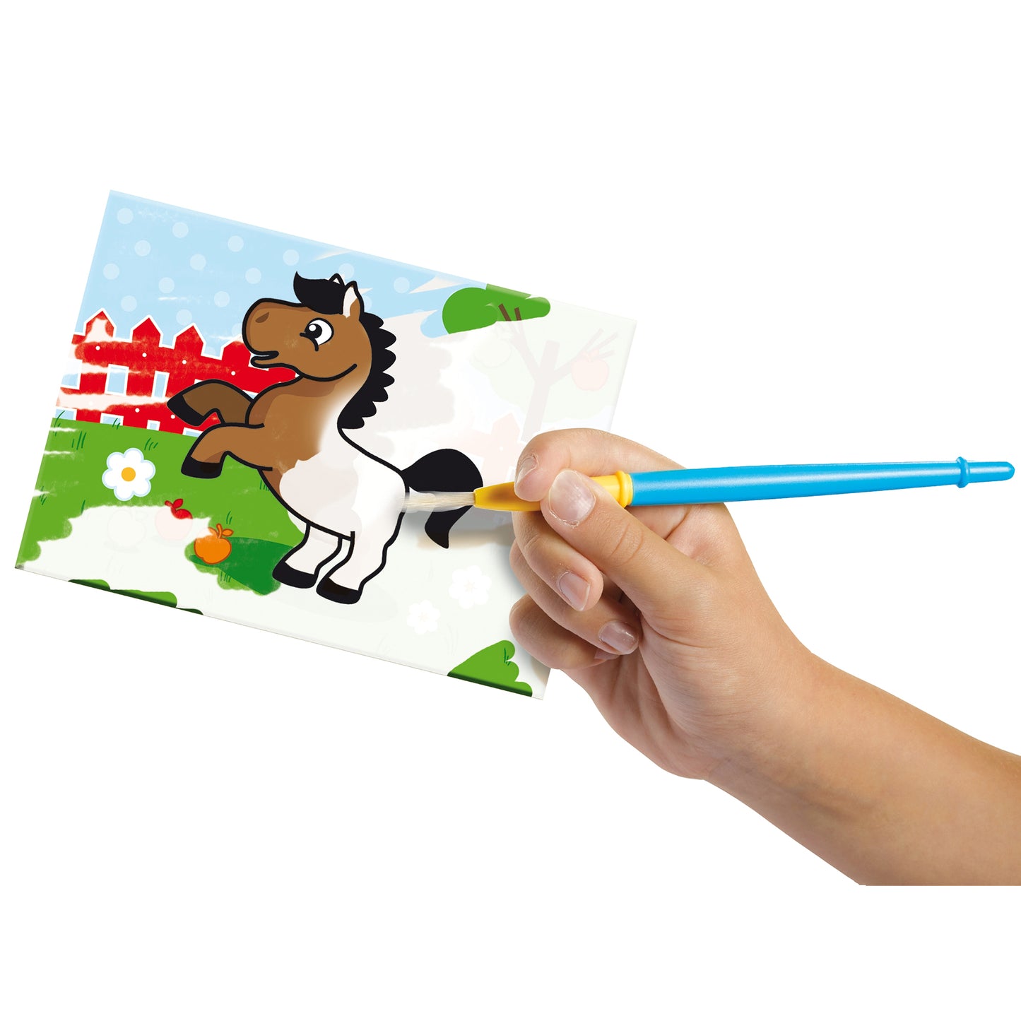 SES Creative My First Coloring With Water Art Set - 4 Reusable Animal Boards