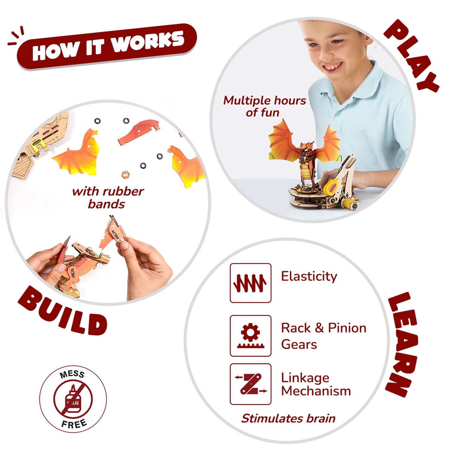 Smartivity Steam Warriors Clash Of Dragons DIY Battle Game