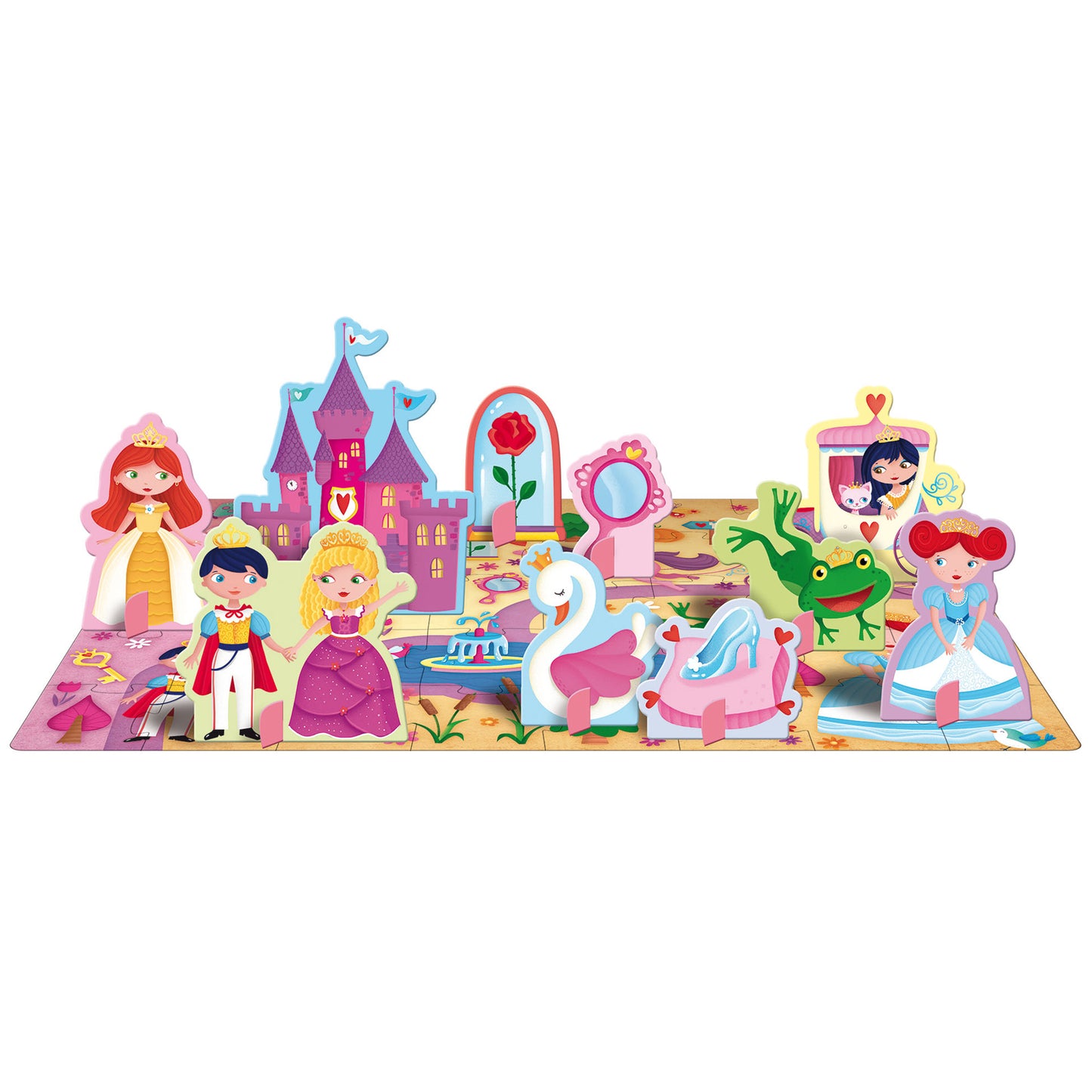 Q-Box Enchanted Princess Puzzle Set - 40 pc