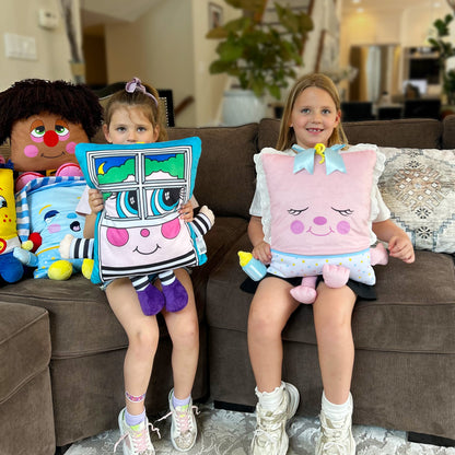 Pillow People Rock-A-Bye Baby – 2-In-1 1980s Nostalgic Plush Toy & Pillow