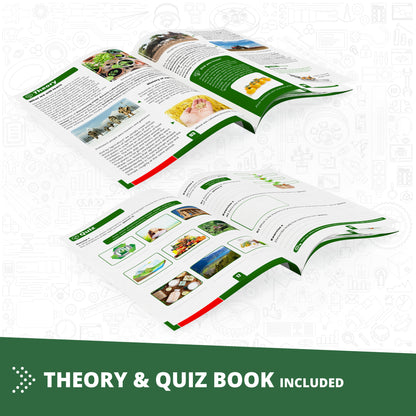Engino Discovering STEM Botanic Laboratory building set with theory and quiz book included