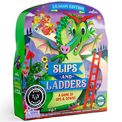 eeBoo Dragon Slips & Ladders Board Game