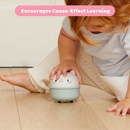 Tiger Tribe Rocking Roller Cat - Multi-Functional Wobble to Racer Toy, Toddler Friendly