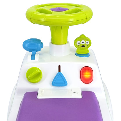 Kiddieland Buzz Lightyear Adventure Ride-On - Disney Space Light & Sound, 12mo+