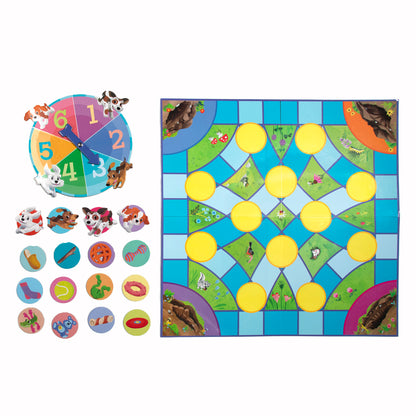 Puppy Fuffle Family Spinner Board Game
