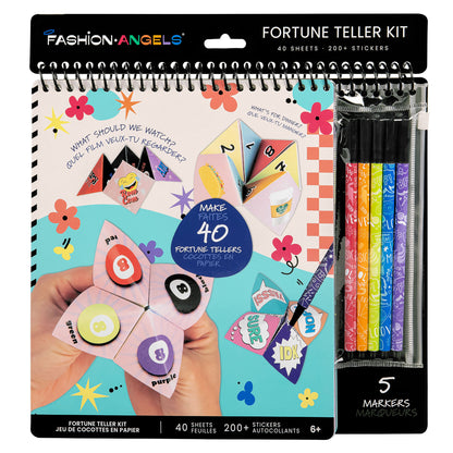 Creative Kids Secret Message Fortune Teller Portfolio - Art and Craft Kit