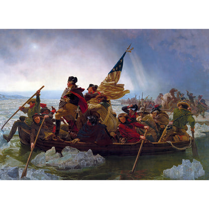 Eurographics Washington Crossing the Delaware 1000 piece puzzle featuring historical painting