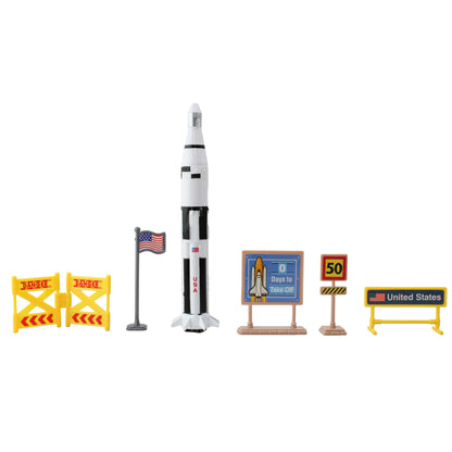 Galactic Voyager Space Shuttle Playset - 10 Piece Set
