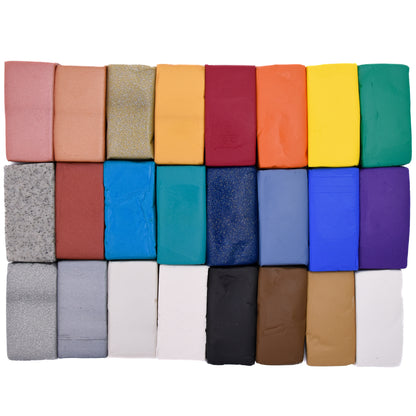 Sculpey Multipack Premo & Souffle 24 colors 1oz polymer clay set