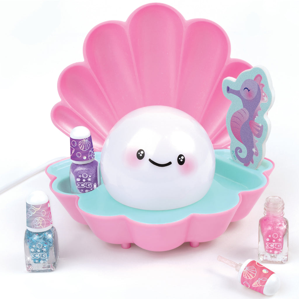 3C4G Pearl Perfect Light-Up Nail Dryer - Pink Shell Shaped