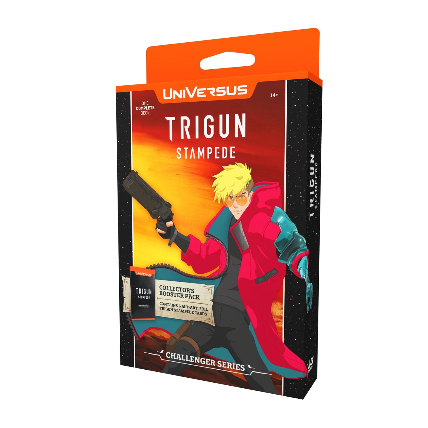 UniVersus: Trigun Stampede Challenger Deck - Duel with Vash & Wolfwood