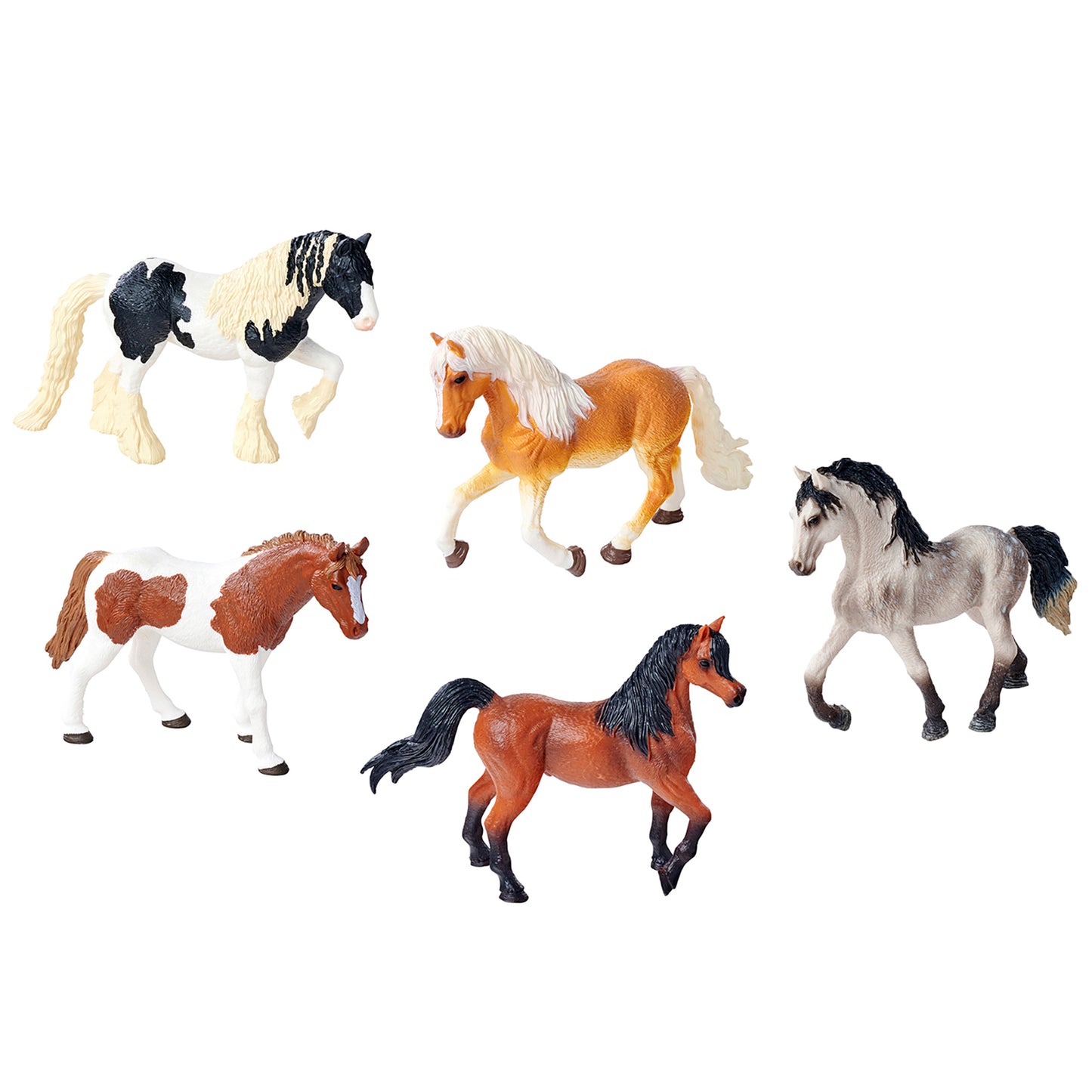 Simba Toys Equestrian Adventure - 5 Horse Figurine Playset for Kids