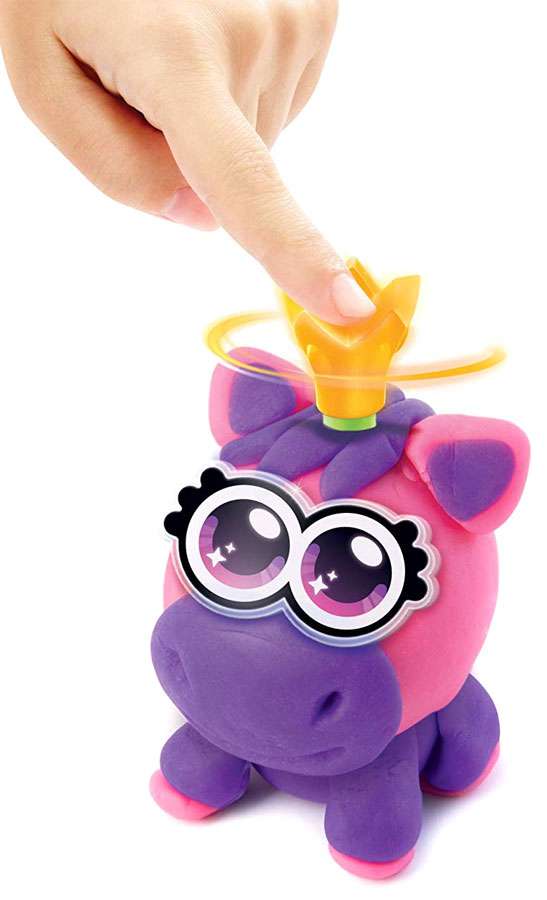 Canal Toys Power Dough Unicorns Magic Interactive Playset - Pink/Purple