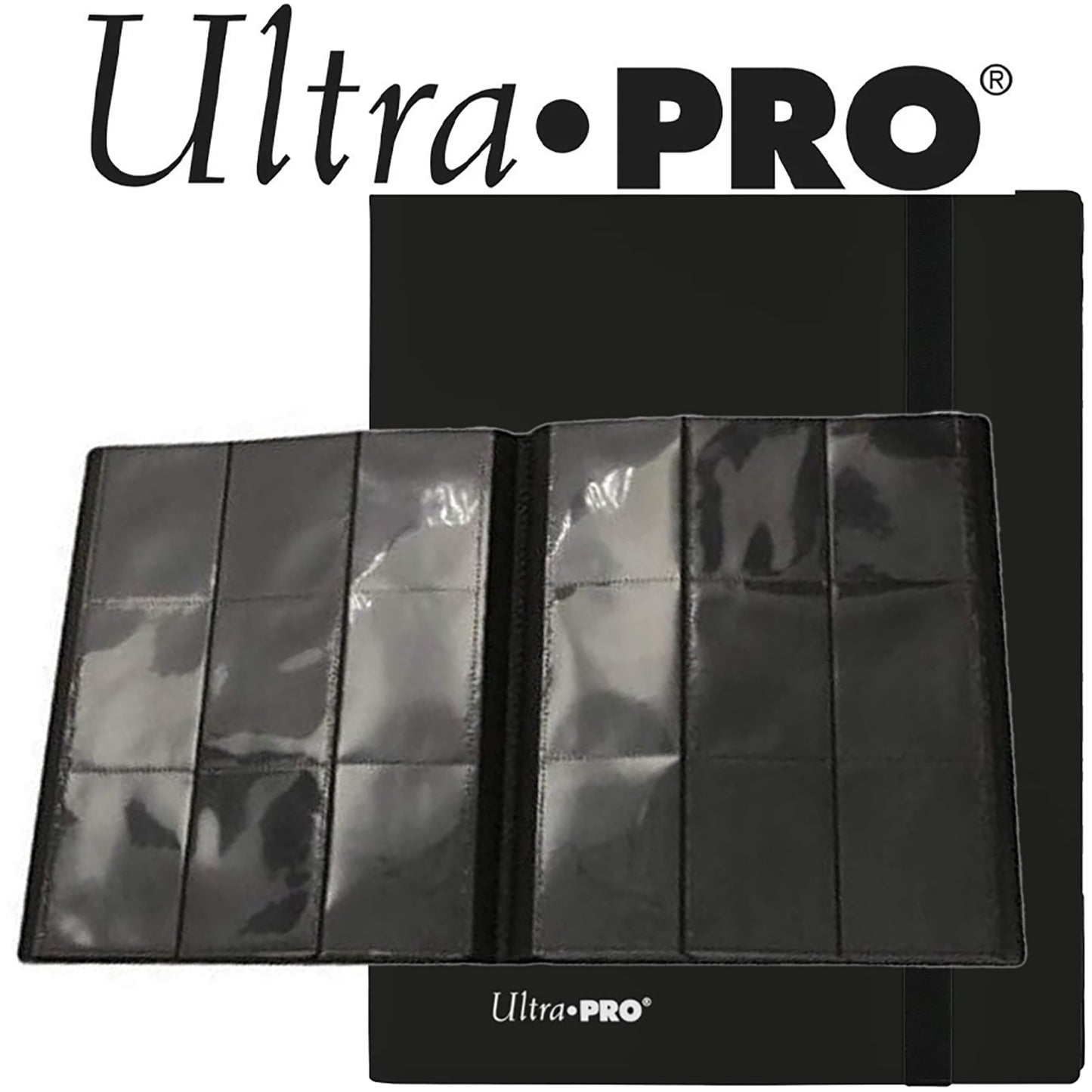 Ultra Pro Eclipse PRO-Binder, Jet Black 9-Pocket - 360 Card Capacity