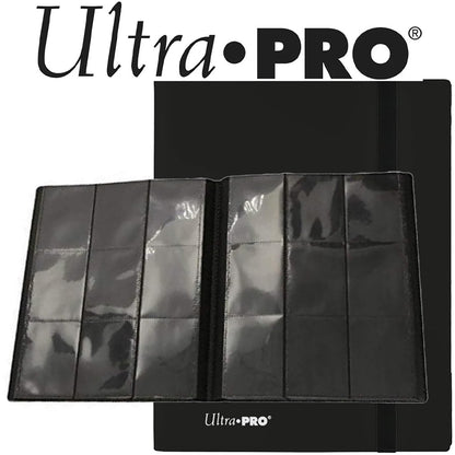 Ultra Pro Eclipse PRO-Binder, Jet Black 9-Pocket - 360 Card Capacity