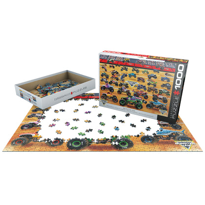 Monster Jam Extreme Showdown Jigsaw Puzzle - 1000 pc