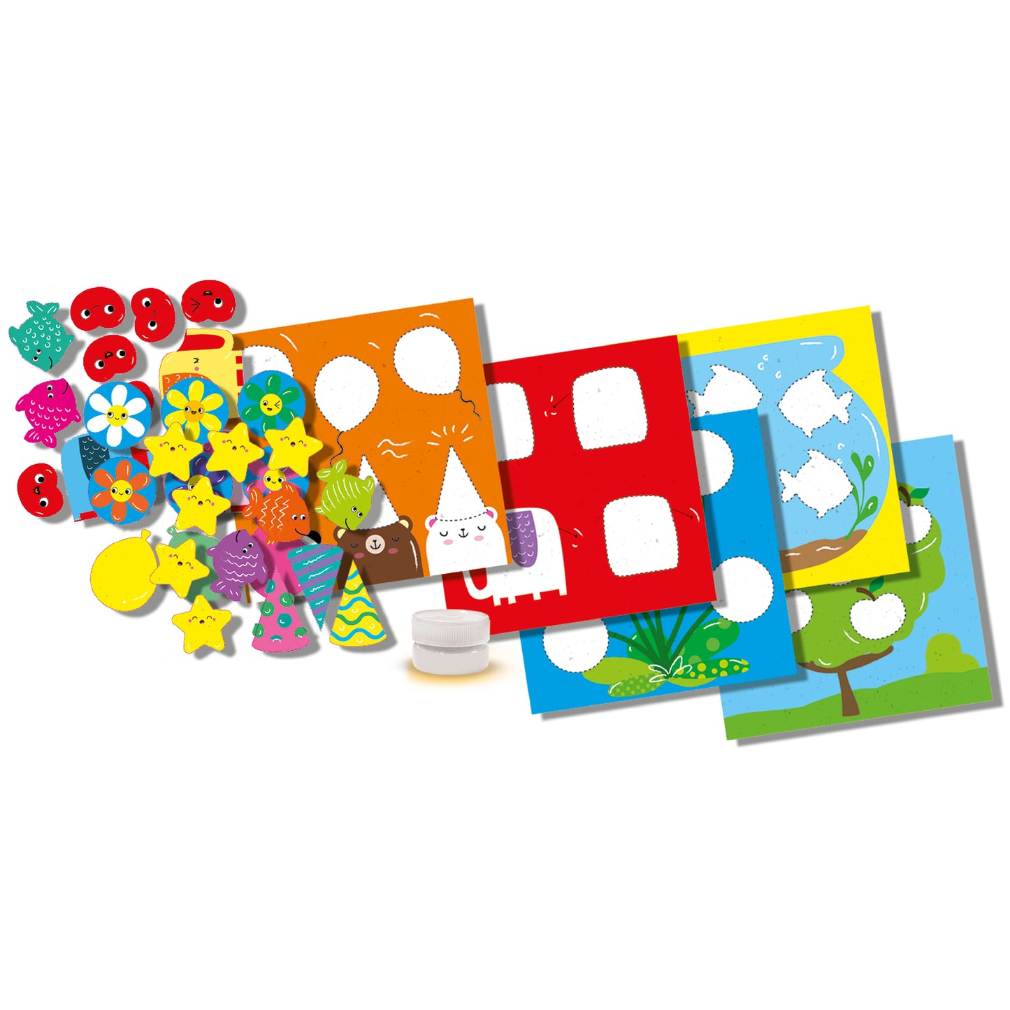 SES Creative My First Sticking Shapes Mosaic Art Activity Kit for Toddlers