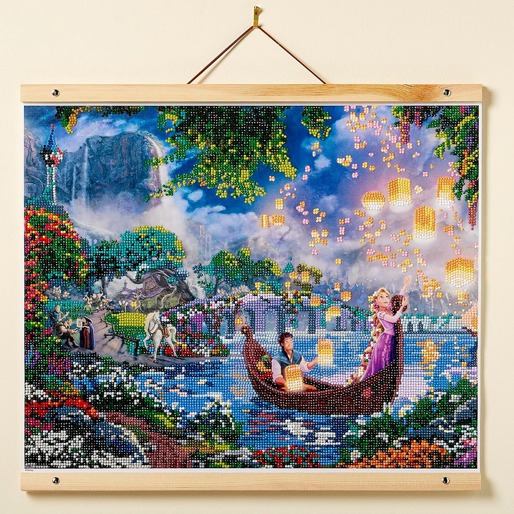 Disney Dreams Collection Tangled Rapunzel Diamond Art Kit – Toys