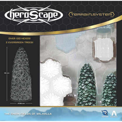Renegade Games Heroscape Snow Fields of Valhalla Terrain Expansion Set
