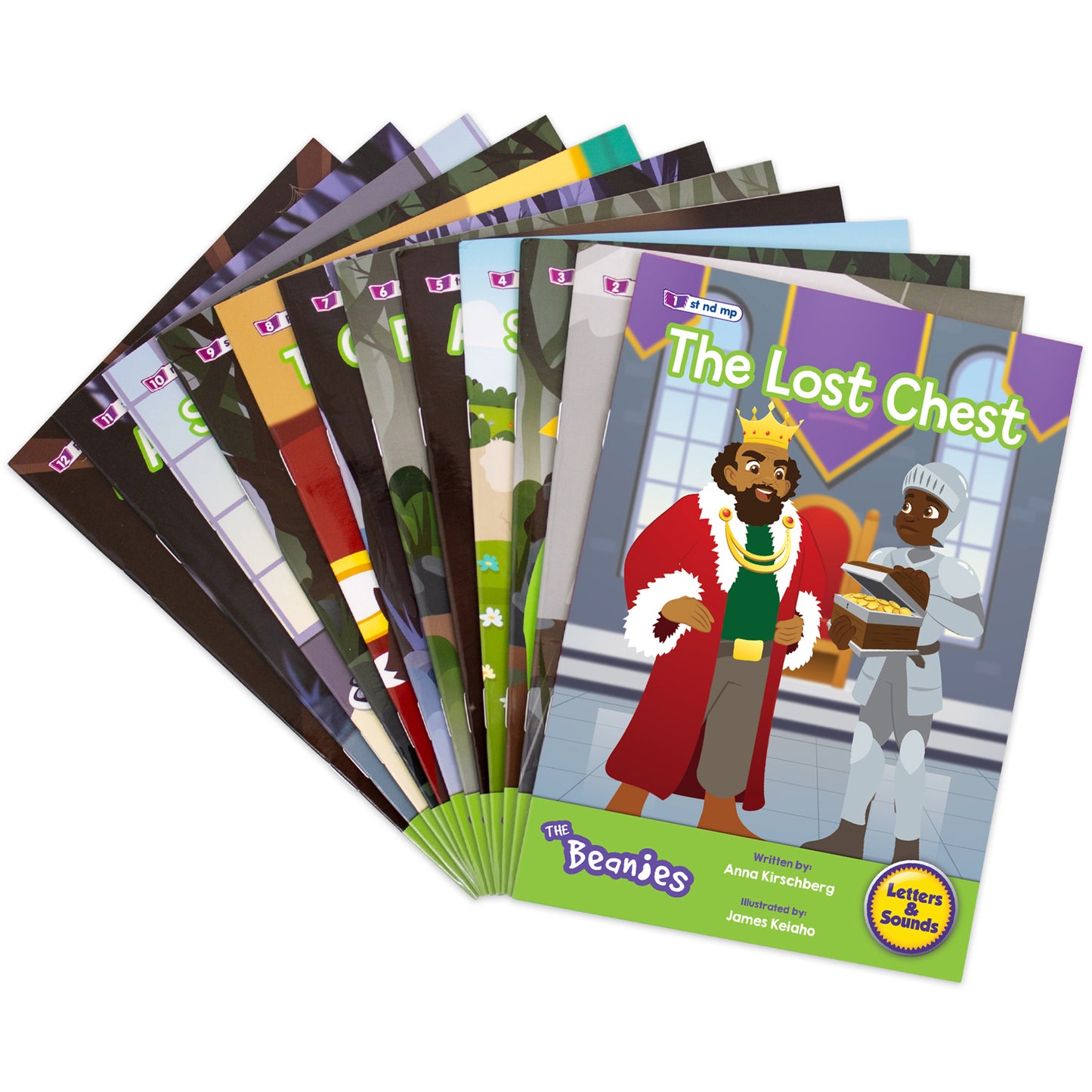 Junior Learning Beanies Diversity Phase 4 - 12 Book Hi-Lo Decodable Set