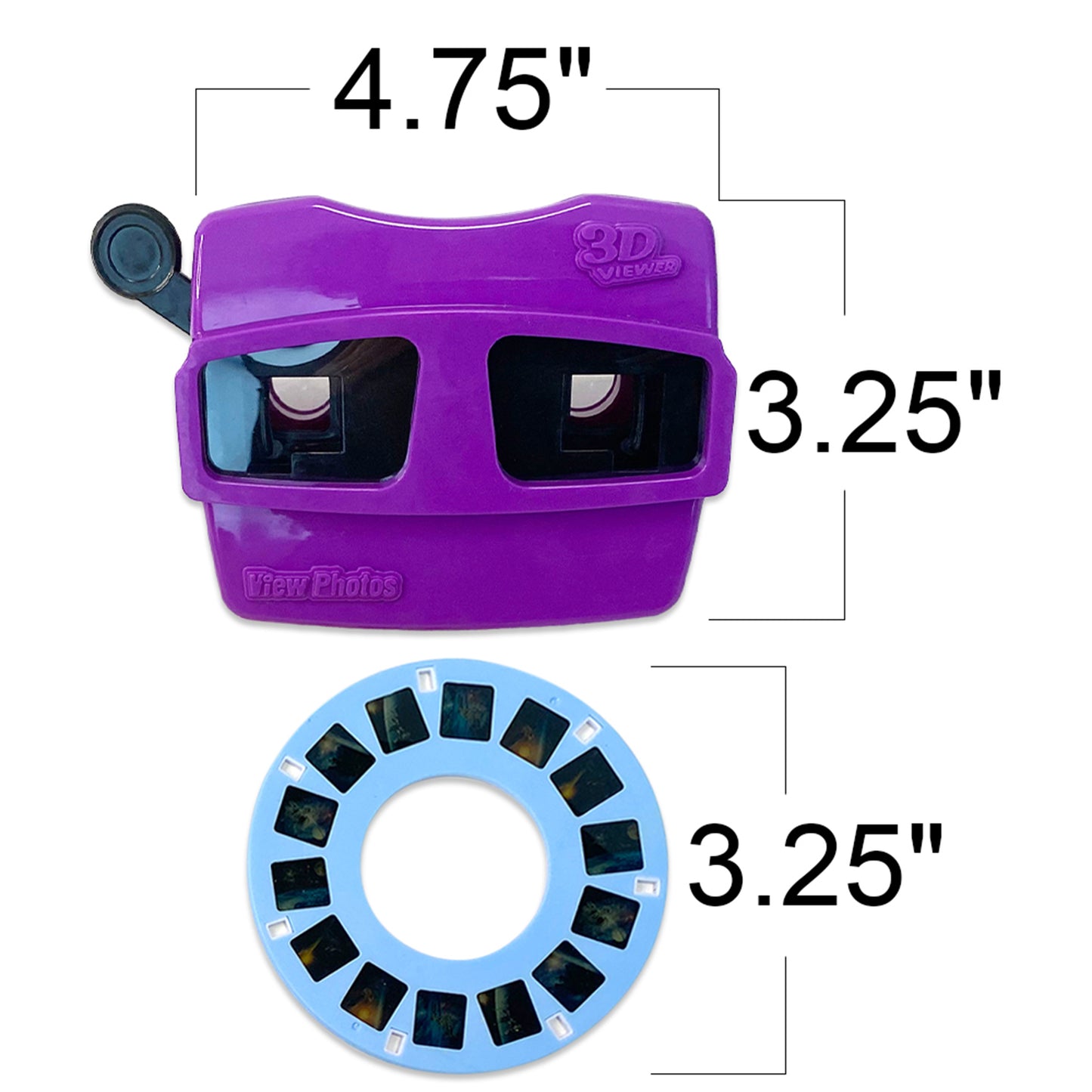 Vibrant 3D Image Viewer - 6 Reel Adventure Pack