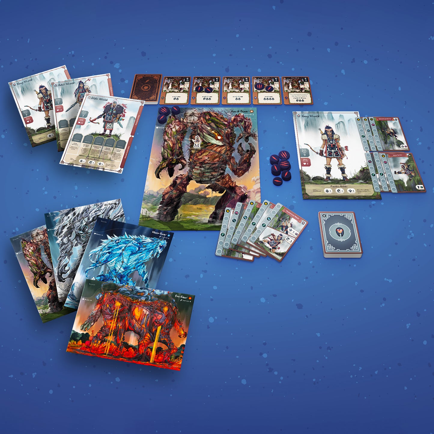 Renegade Games Wraith & The Giants Solo Hero Series Game