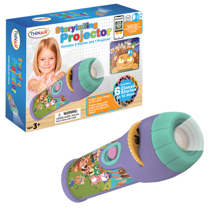 Playful Minds Storytelling Projector - Interactive Tales & Sounds for Kids