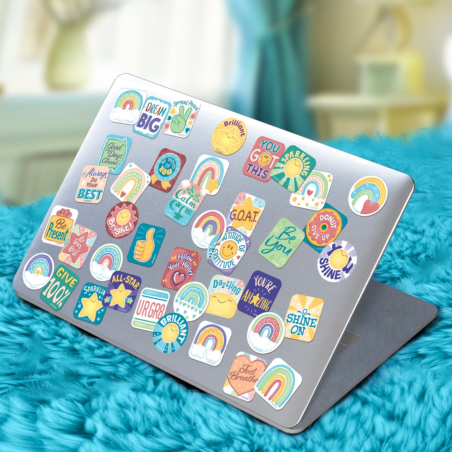 TREND Scratch 'N Sniff Be Your Best – Scented Stickers 120ct Motivation Pack