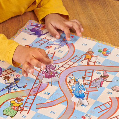 eeBoo Dragon Slips & Ladders Board Game