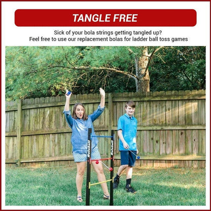 Bolaball Vibrant Red Accessory Pack for Ultimate Backyard Fun