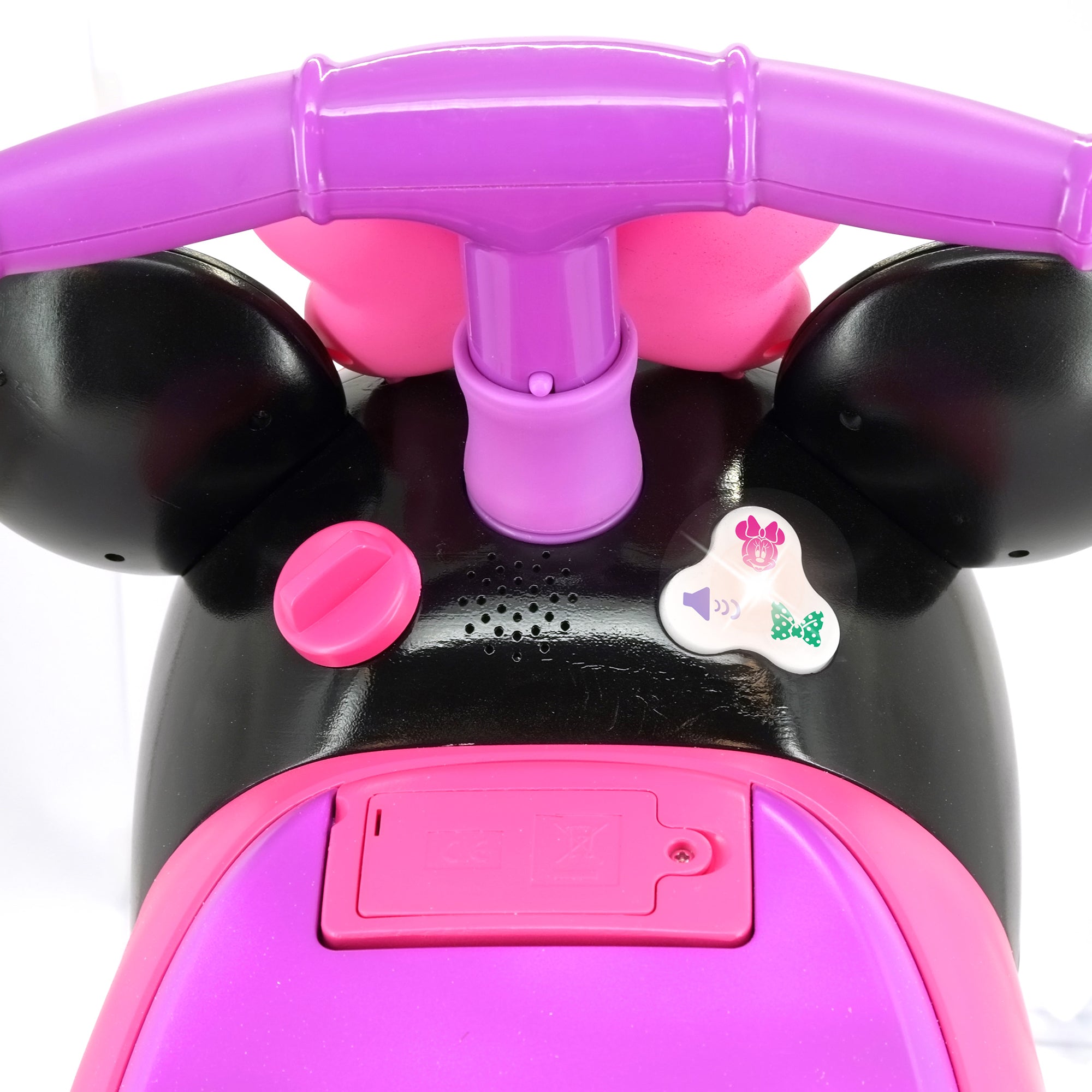 Kiddieland Disney Minnie Mouse Zoom Zoom Ride-On With Lights
