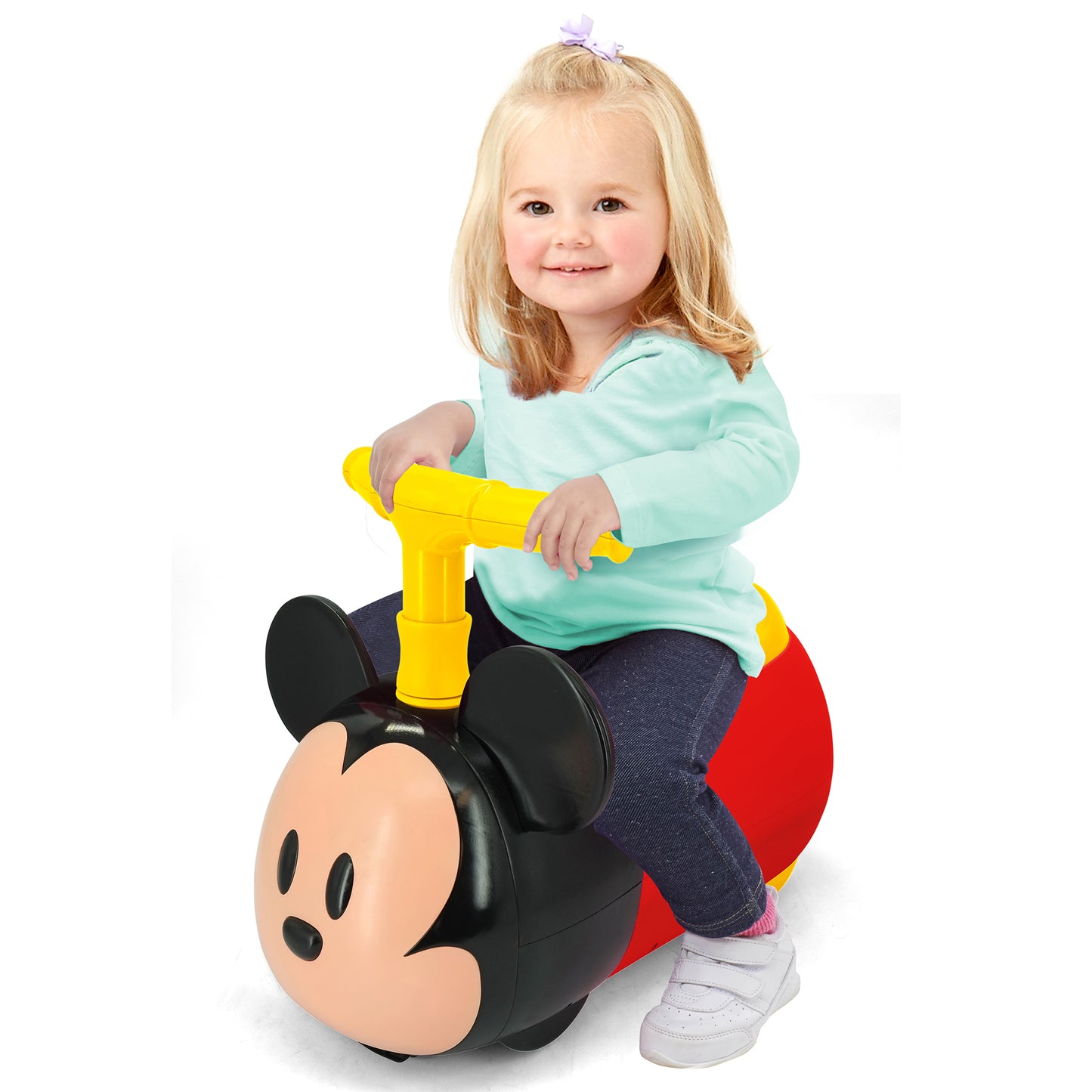 Kiddieland: Zoom Zoom Ride On - Mickey, Lights & Sounds, Disney Foot-To-Floor