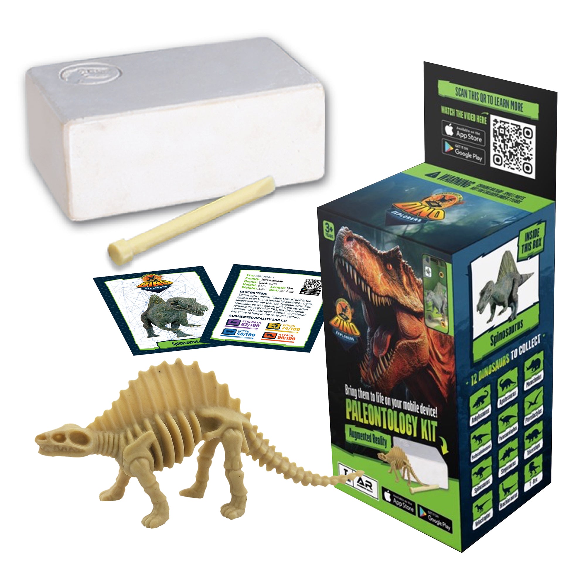 Dino Explorers: AR Dinosaur XL & Brick Combo - 10