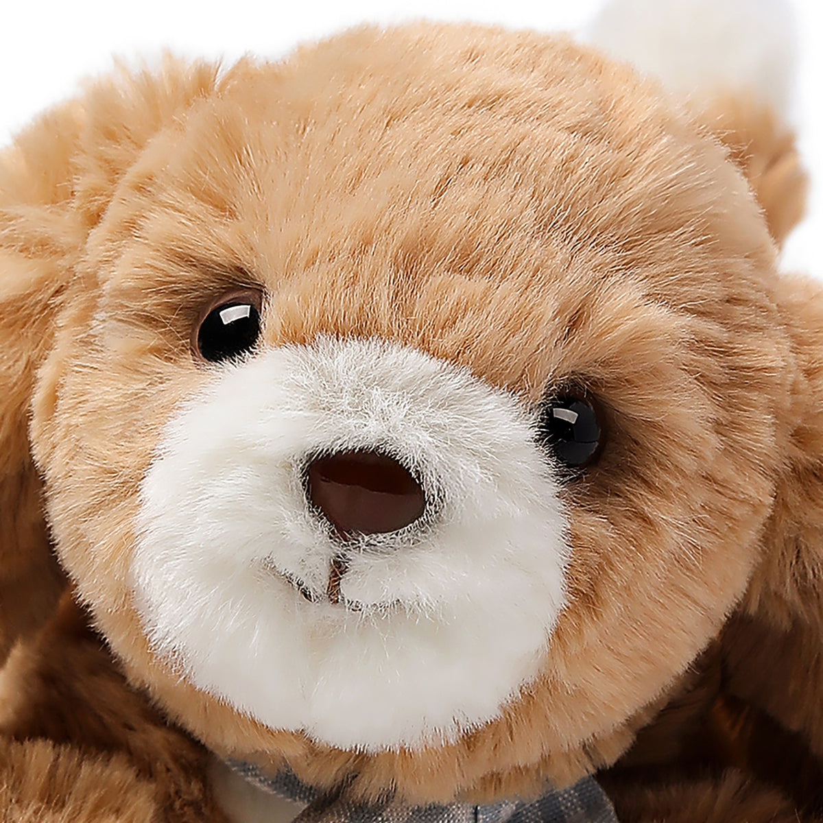 MCHUGS Cocker Spaniel Plush Stuffed Animal 7-Inch with tan and white coloring and friendly expression