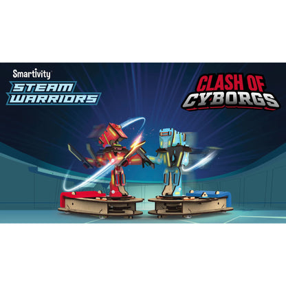 Smartivity Steam Warriors - Clash of Cyborgs - DIY Battle Game