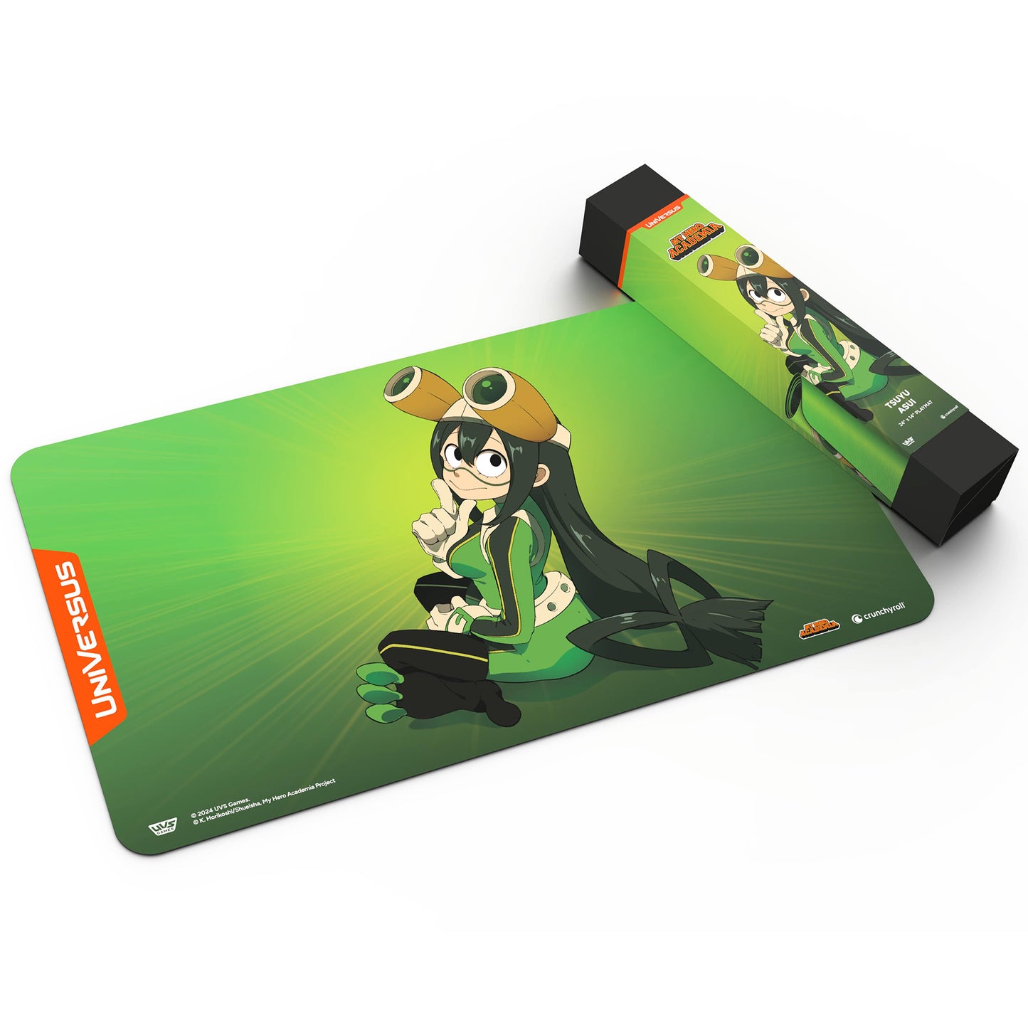 My Hero Academia: Tsuyu Asui Girl Power Playmat by UniVersus - 24x14-inch Neoprene