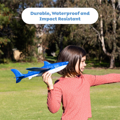 Tiger: 18" Shark Glider Foam Flying Toy – Soar the Skies!