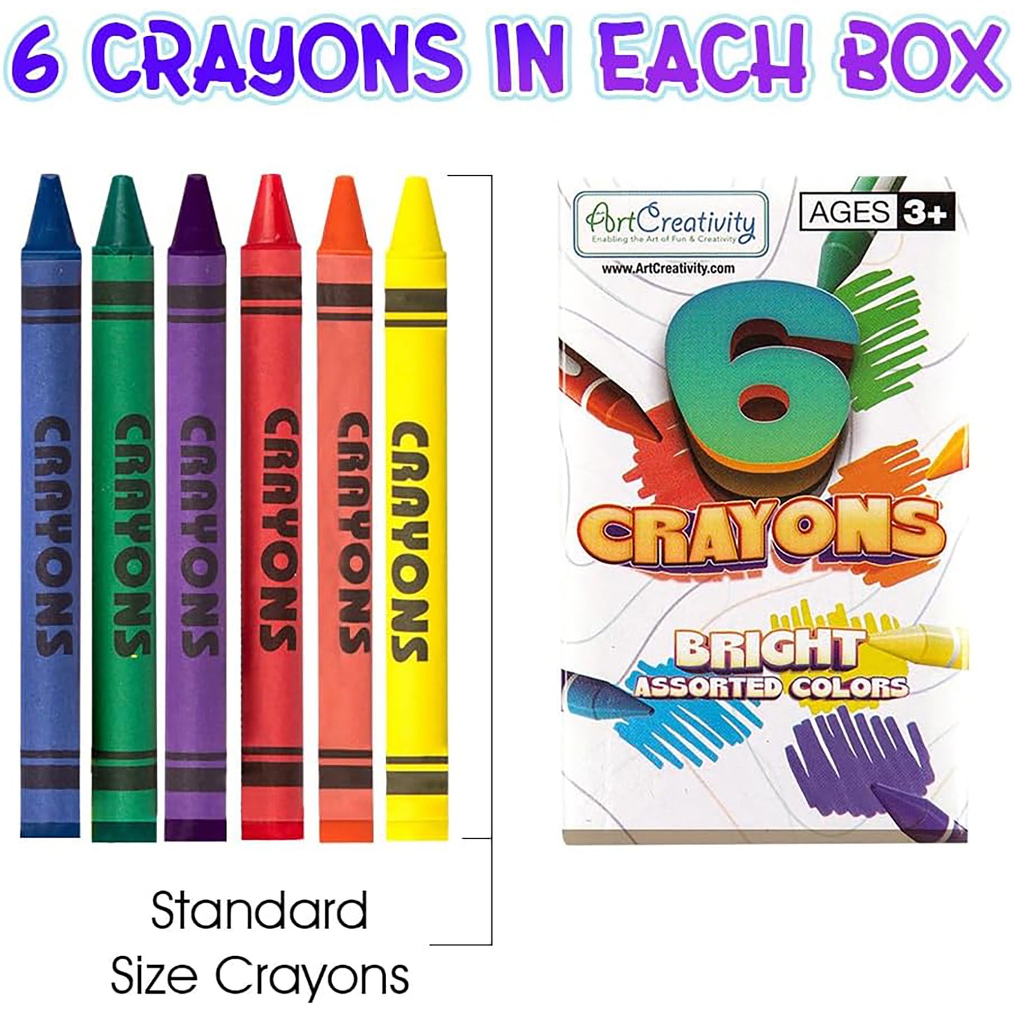 Crayon Bulk Set: 100 Packs