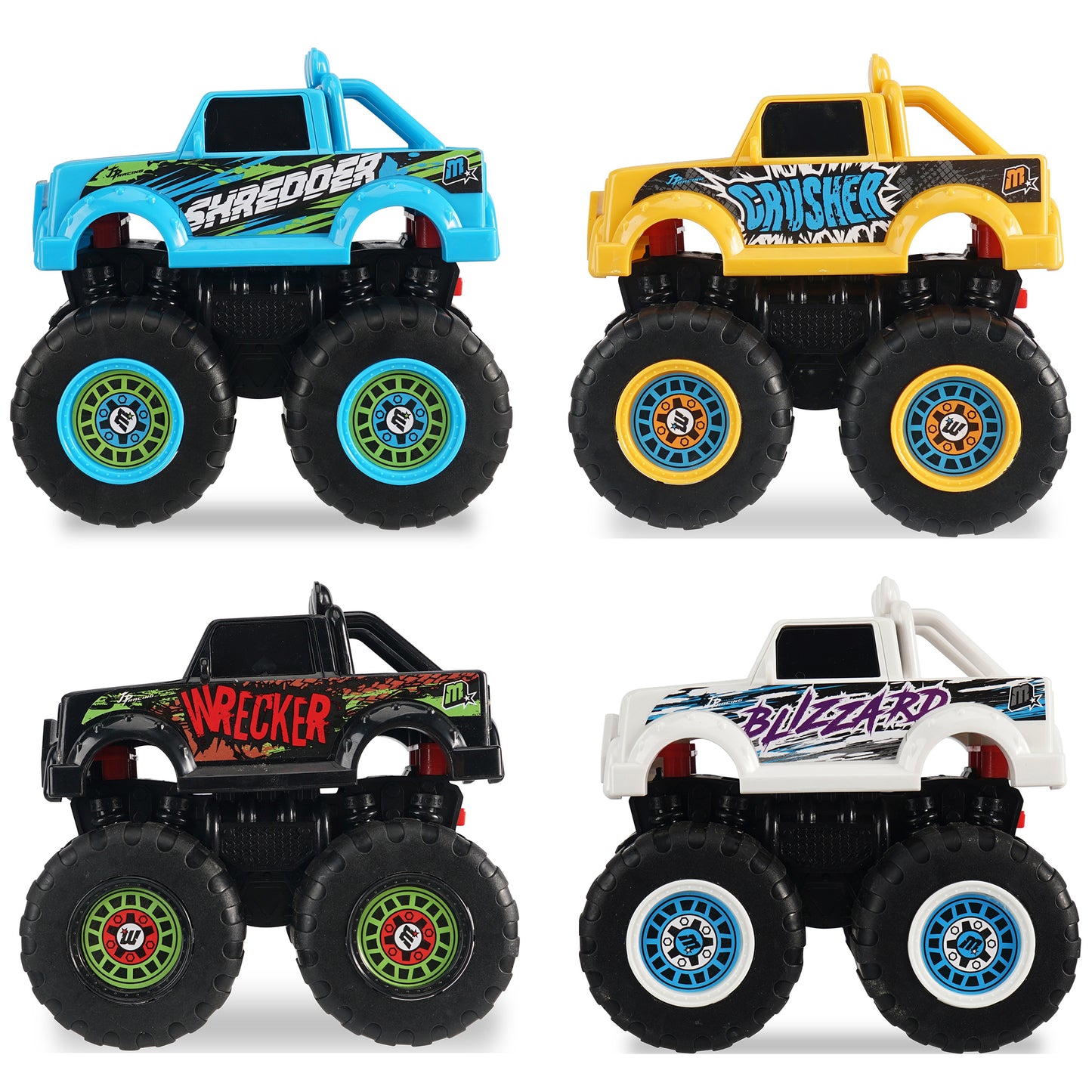 Monster Maniacs Switch 'Ems 24pc Monster Truck Playset