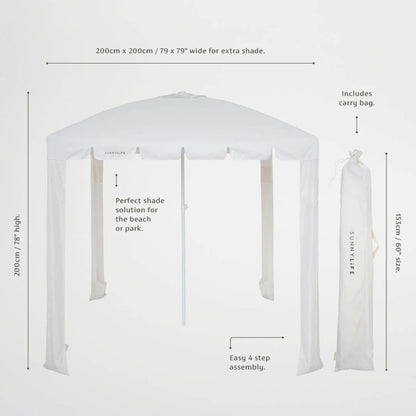 Sunnylife Beach Cabana Casa Blanca - Elegant Outdoor Shade Canopy