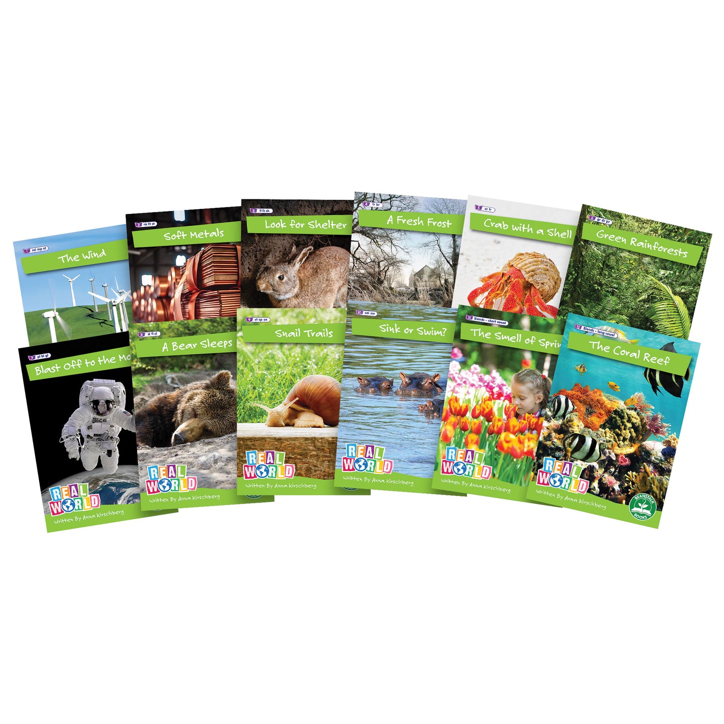Junior Learning Real World Phase 4 Non-Fiction Hi-Lo Decodables 6 Book Set