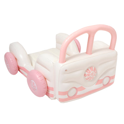 Sunnylife Kids Candy Pink Summer Van Inflatable Sleepover Bed